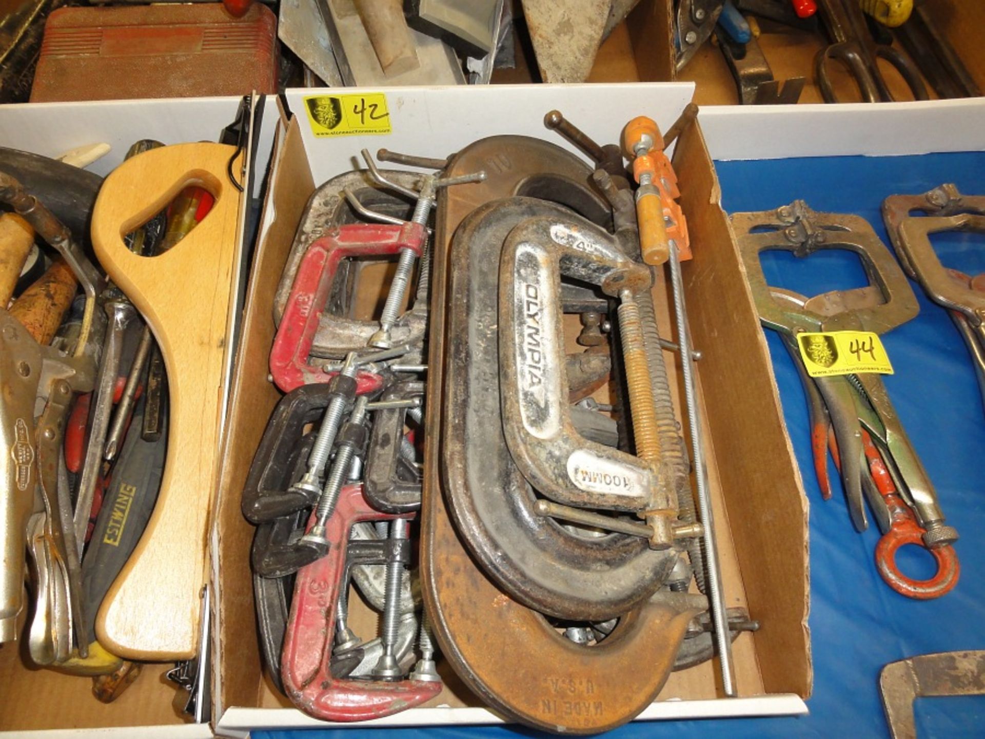 Lot of Misc C-Clamps