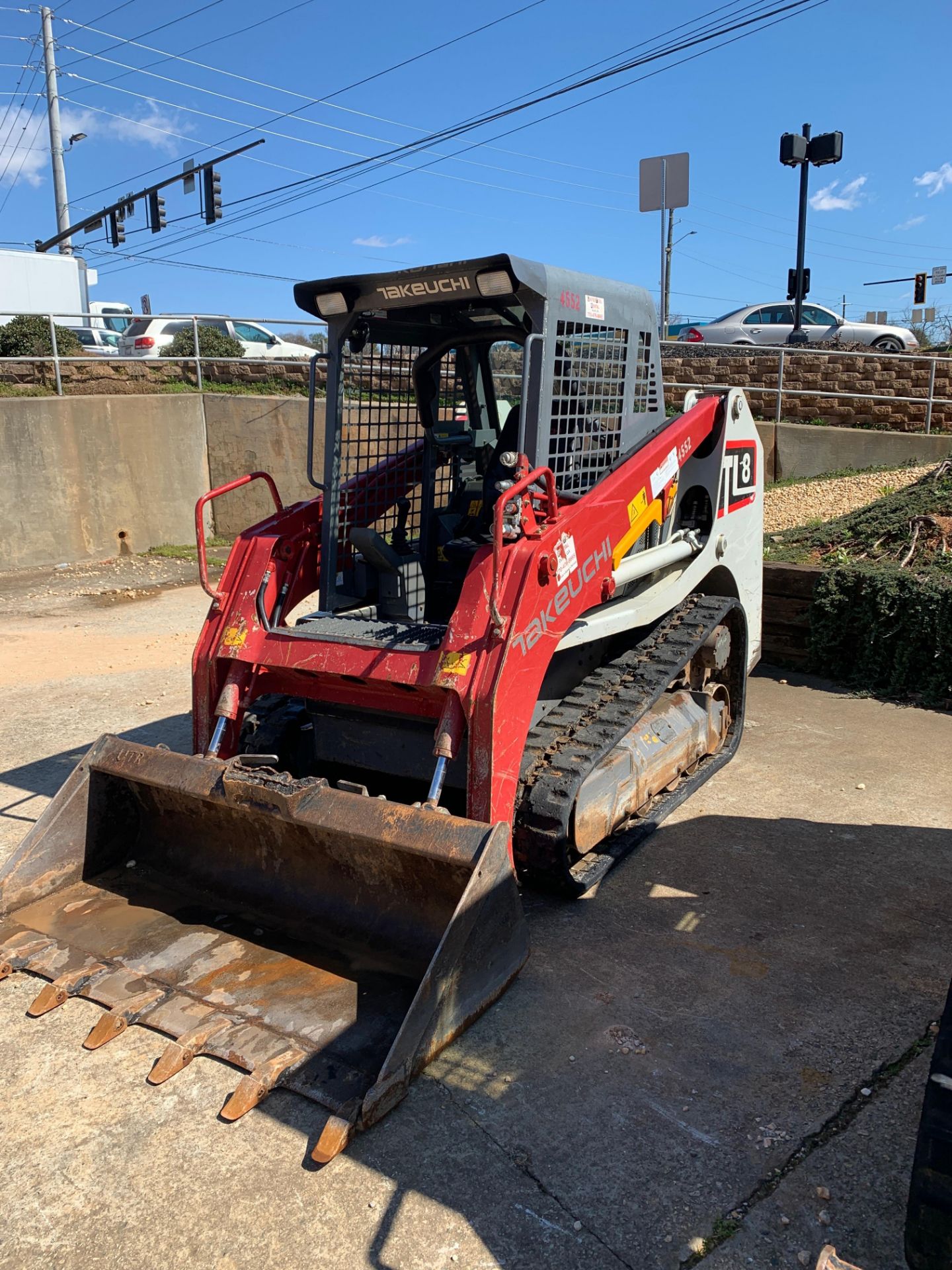 Takeuchi Track Loader, Mdl TL8 TL230, 1135 hrs., Diesel, SN 200804552, 2017 - Image 2 of 4