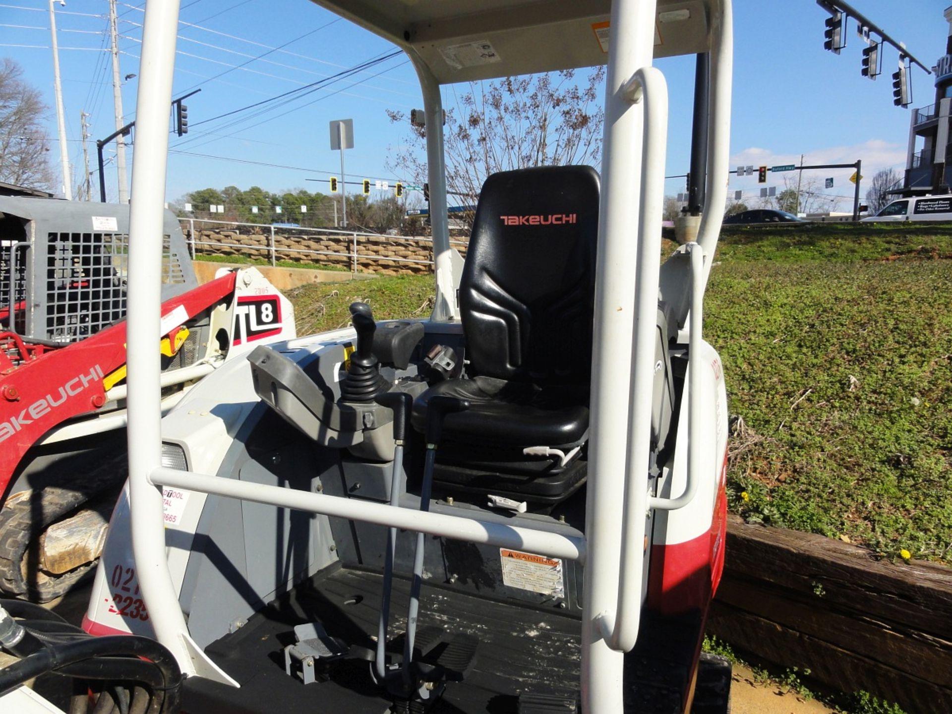 Takeuchi EX Backhoe, Mdl TB235, 1550 hrs., Diesel, SN 123600276 (hrs approx., meter changed), 2018 - Image 2 of 2