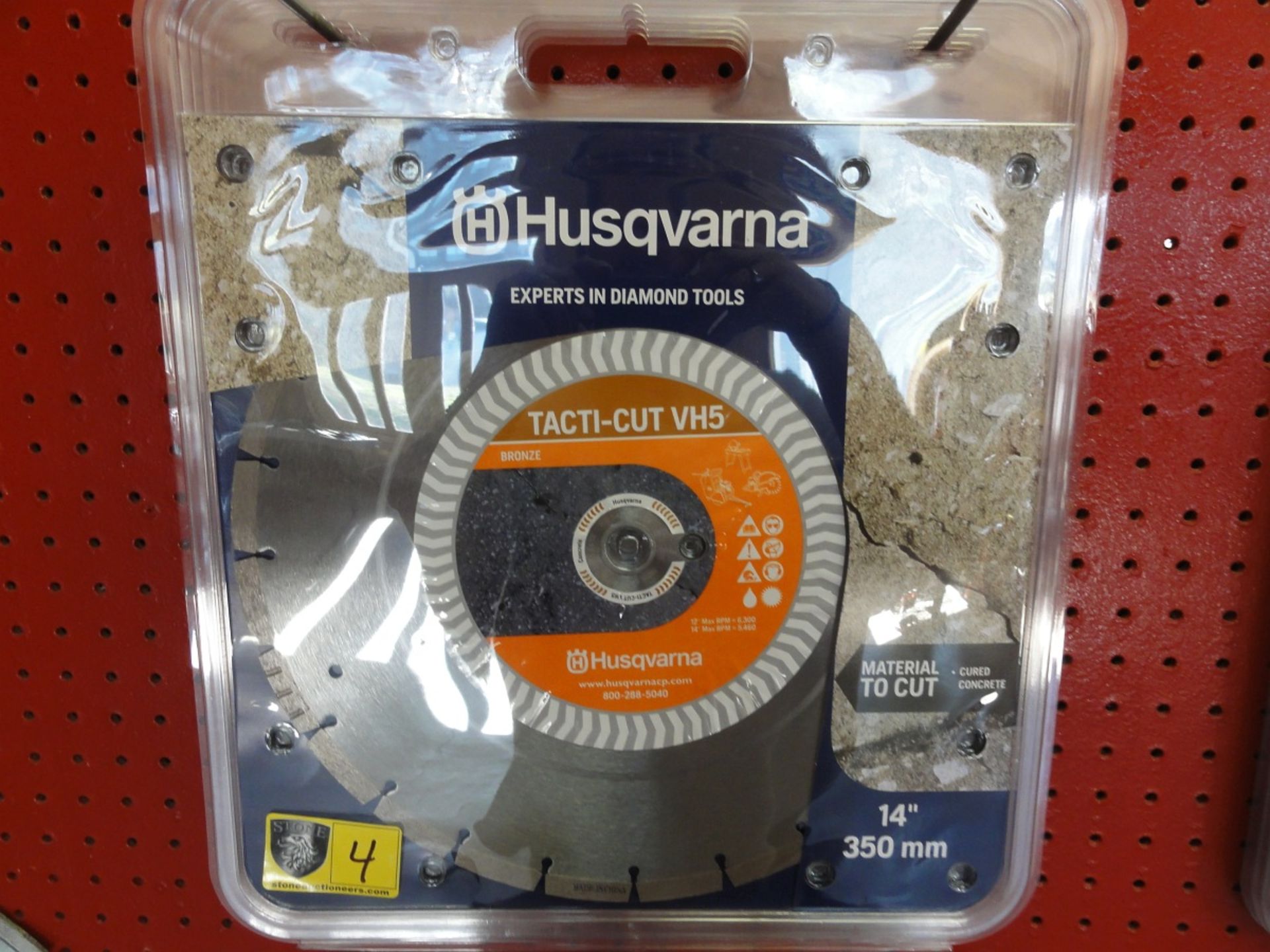 Husqvarna 14" Tac-Ti Cut VHS Concrete Blades