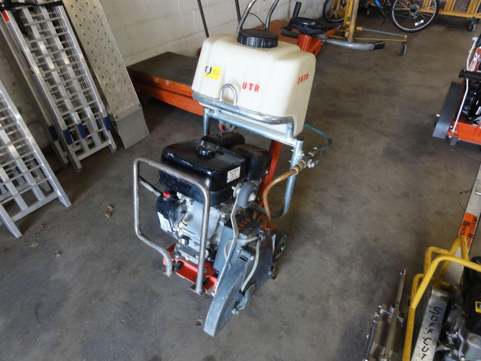 Concrete Floor Saw, 14"