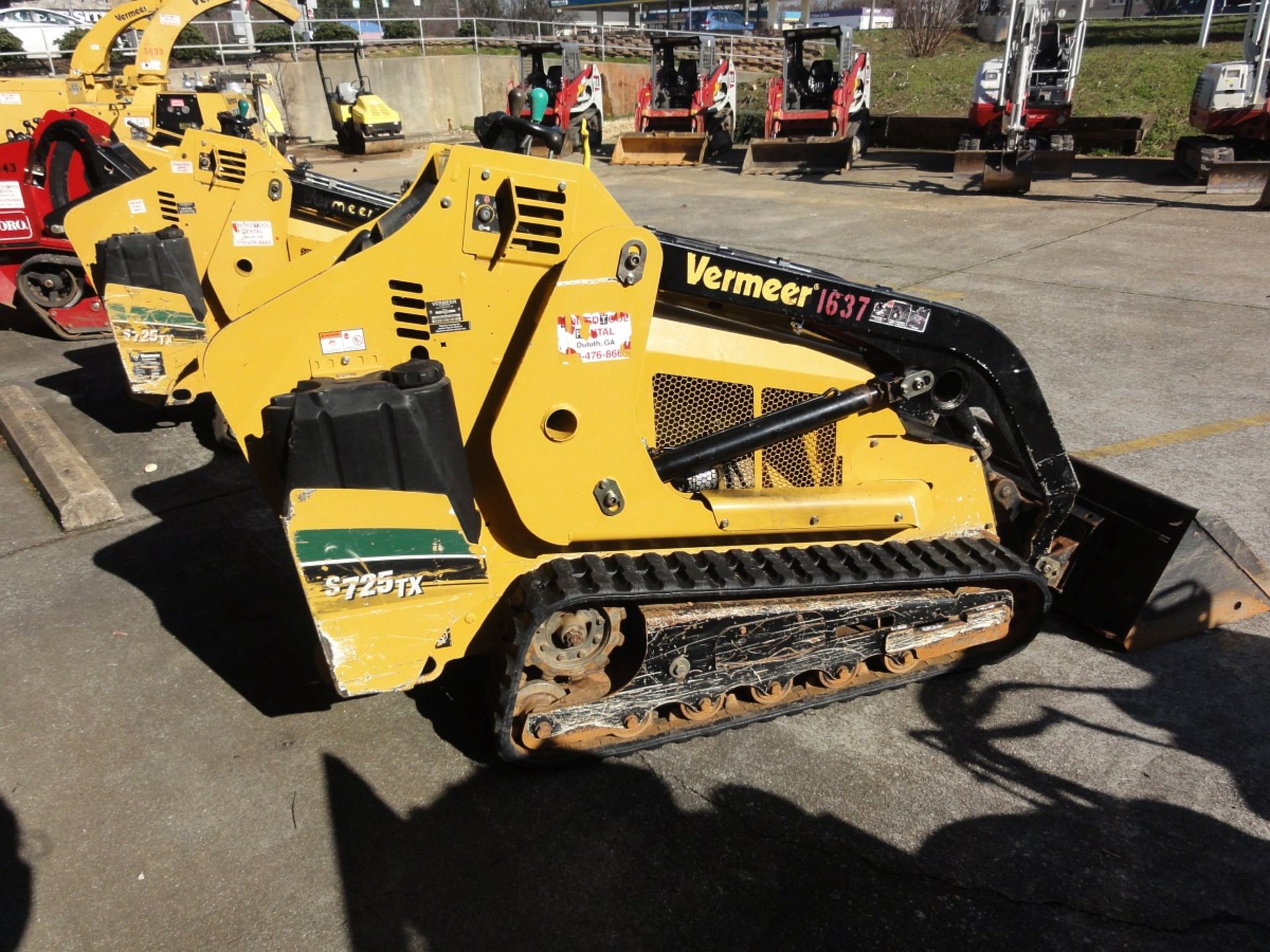 Vermeer Mini Loader, Mdl S725TX, 888 hrs., SN 1VRD070Y9H10 (1637), 2017