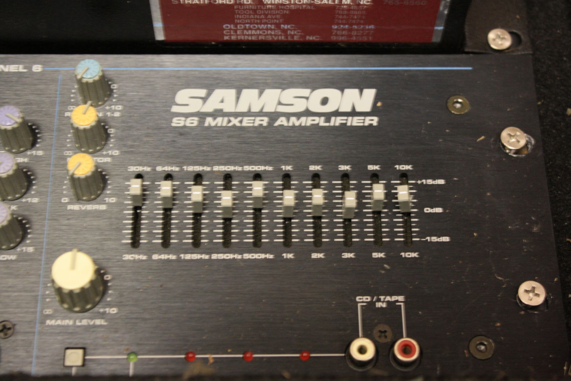 Samson 56 Mixer Amp - Image 2 of 2