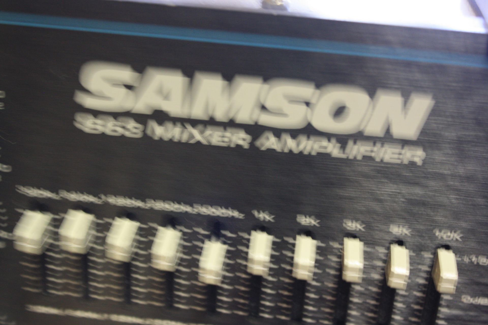 Samson 563 mixer amp - Image 2 of 2