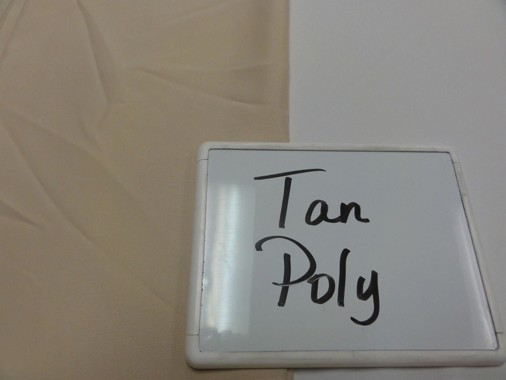 Tan Poly 90x132