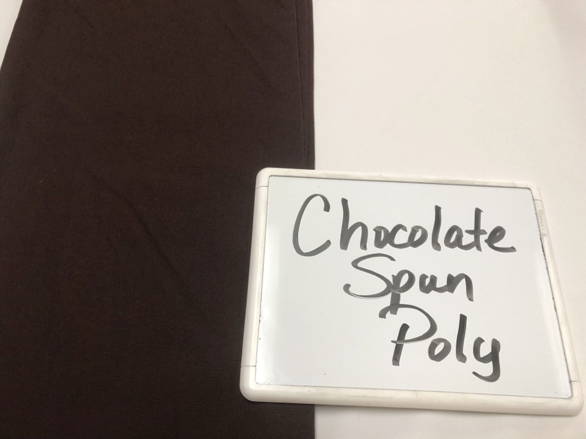 Chocolate Spun Poly Napkins, Lot of 255