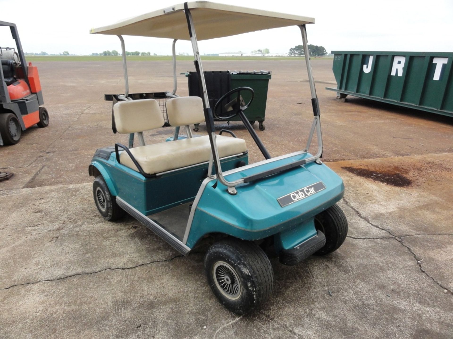 Club Car Gas Golf Cart w/ NEW Batteries, Removable Doors & Roof
