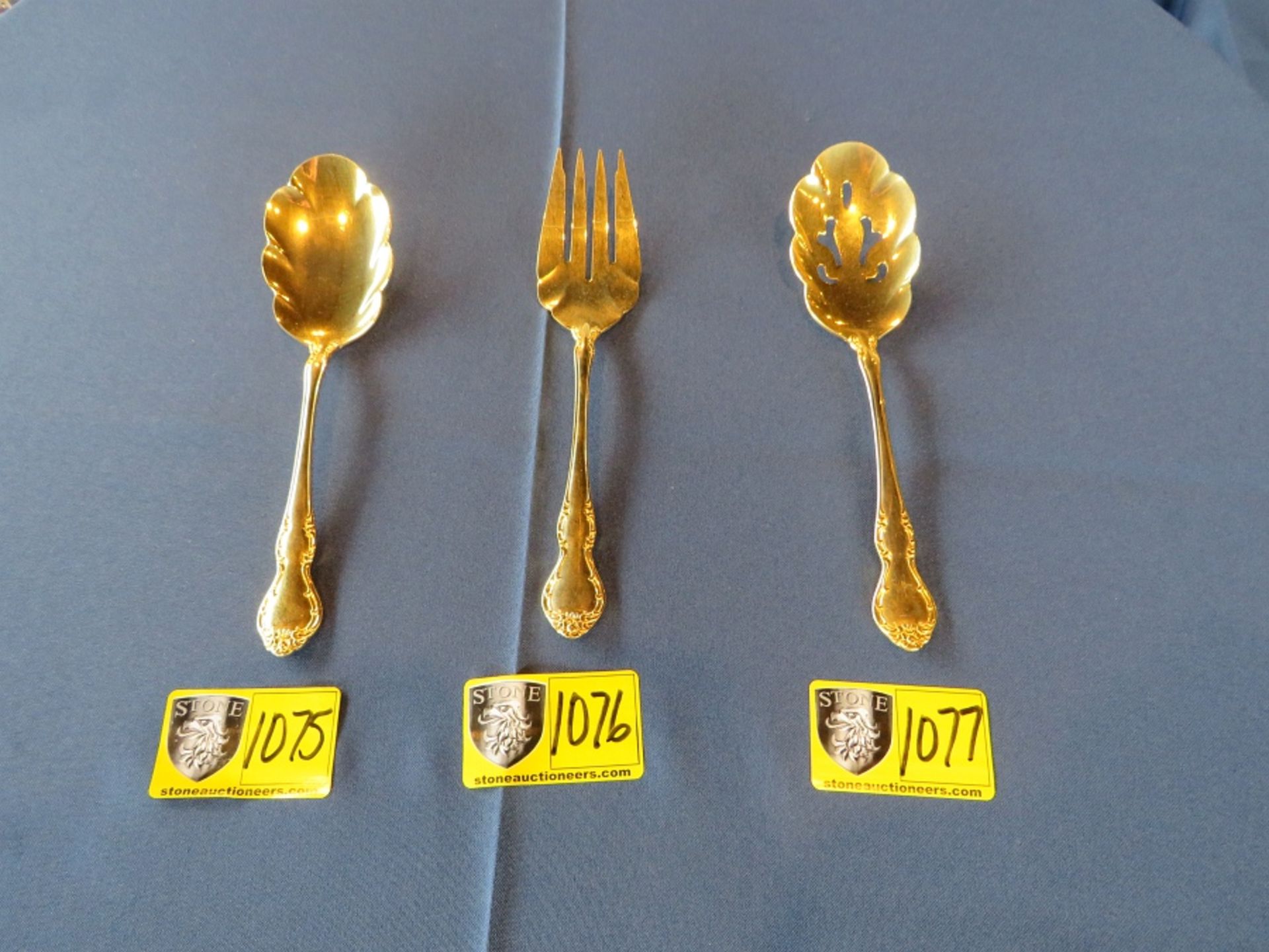 ALEX BERRY MEAT FORK (GOLD)