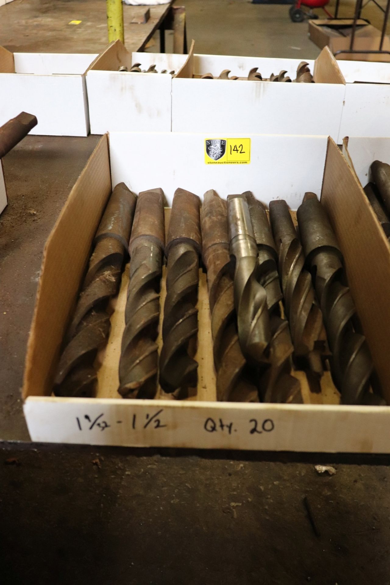 Lot of Drills, 1-9/32 to 1-1/2"