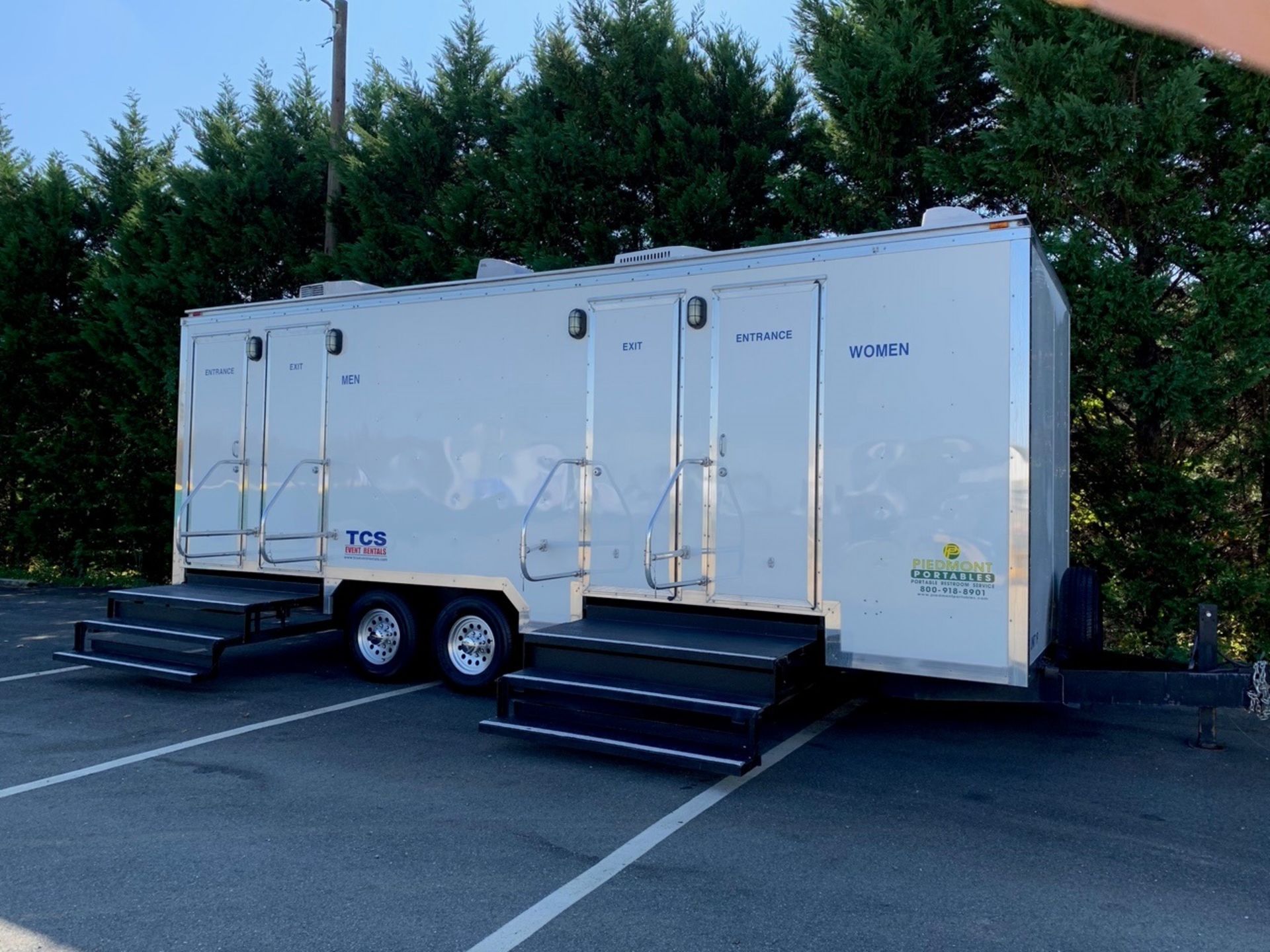 2001 ASCI Presidental Comfort Station Restroom Trailer - located in Burlington, NC, VIN