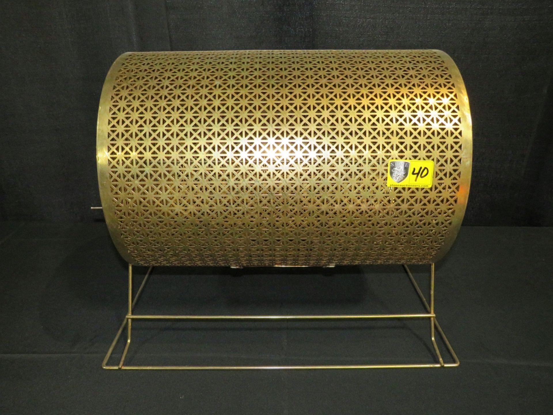 Raffle Drum - Large, Gold 15" Diameter by 18" wide