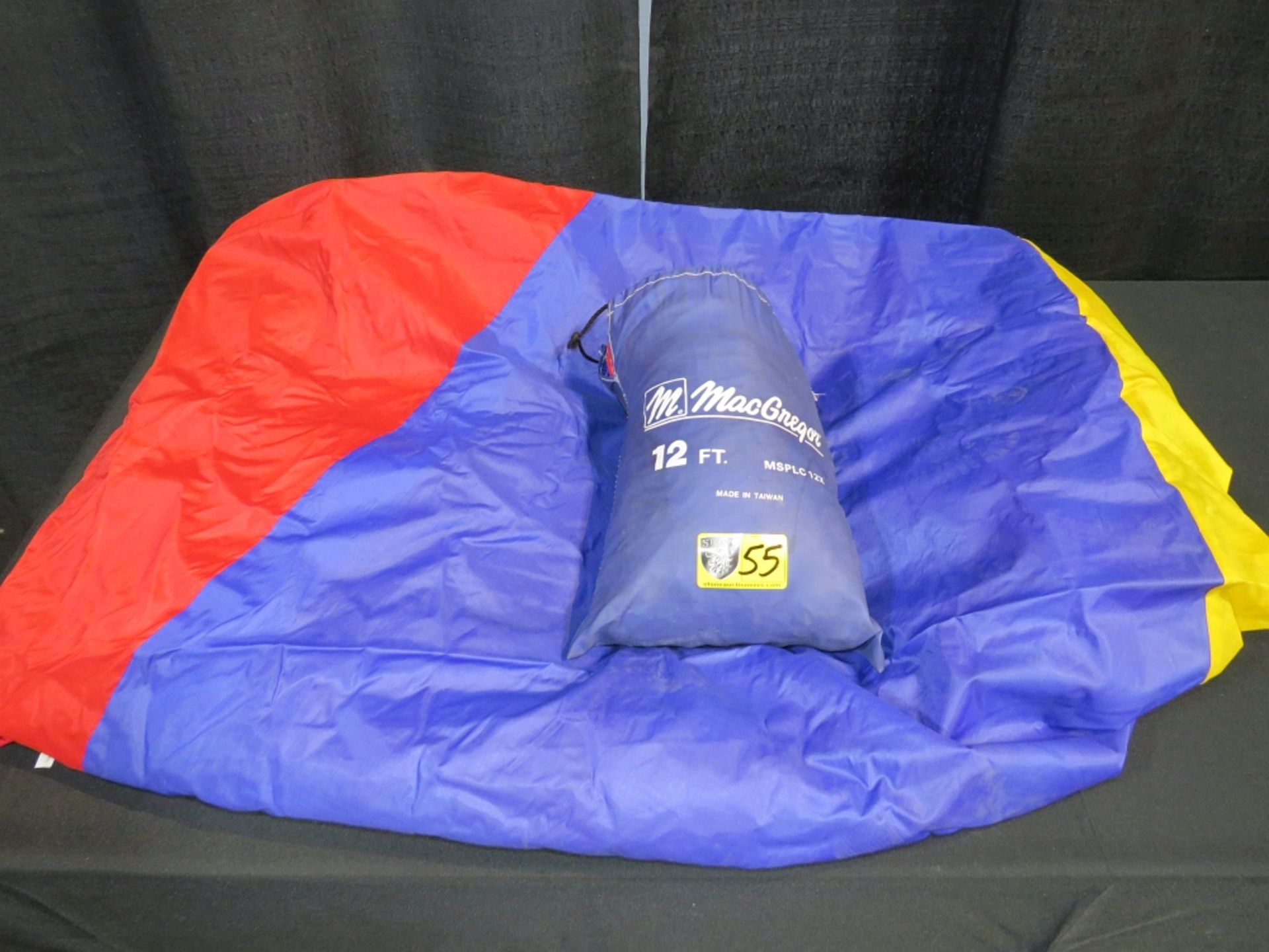 Parachute - 12' Diameter, Multicolored with Handles