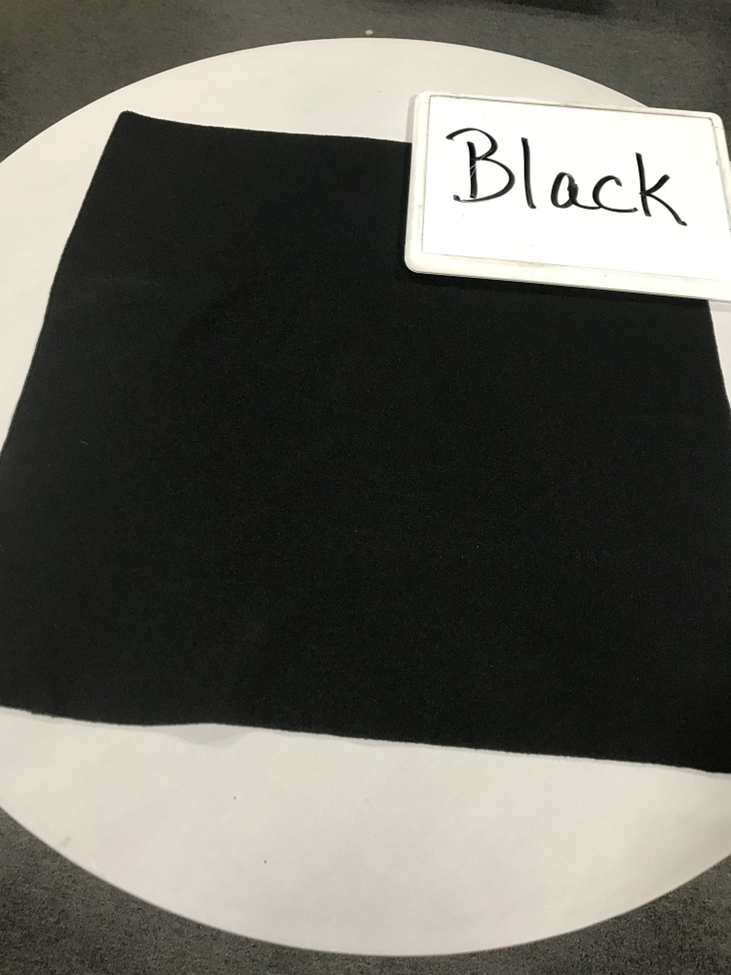 Black Napkins 20" x 20"