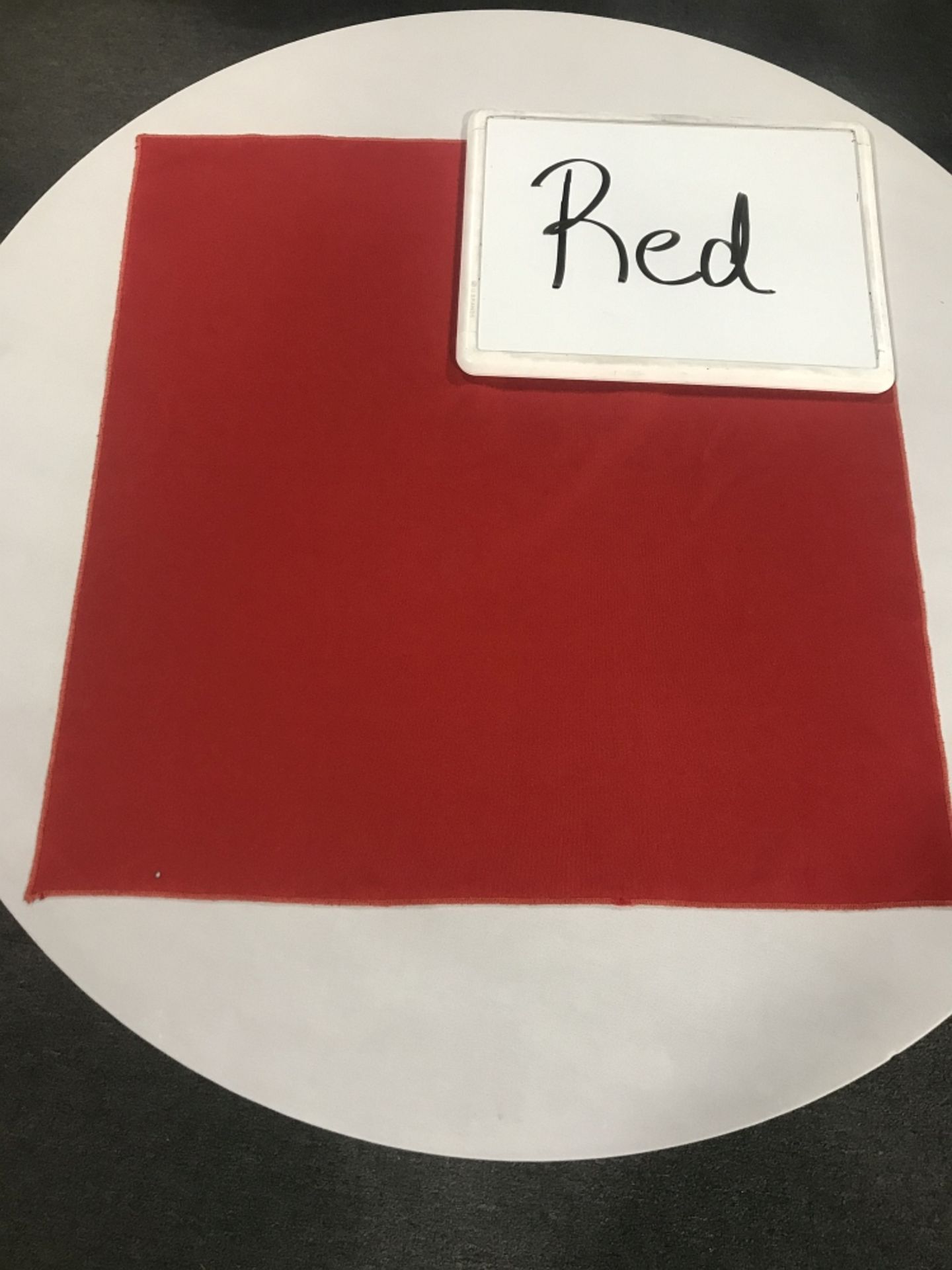 60" X 120" Red Rectangle Banquet Linen