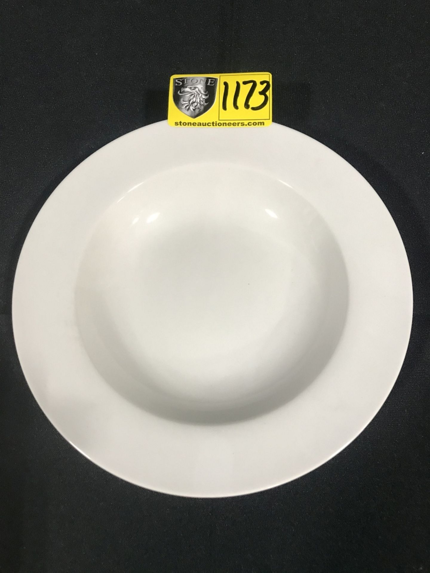 White Porcelain-Soup Bowl 8 1/4"