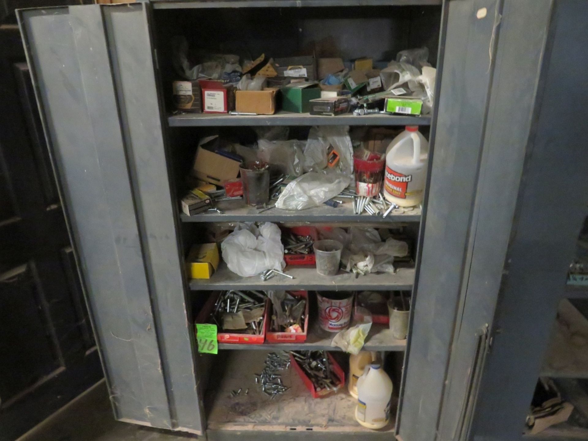 Cabinet & Contents of Hardware - Image 2 of 3