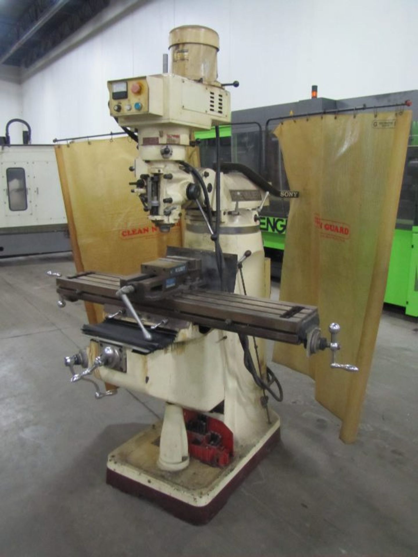 Chevalier Model FM-3FS Variable Speed Vertical Mill