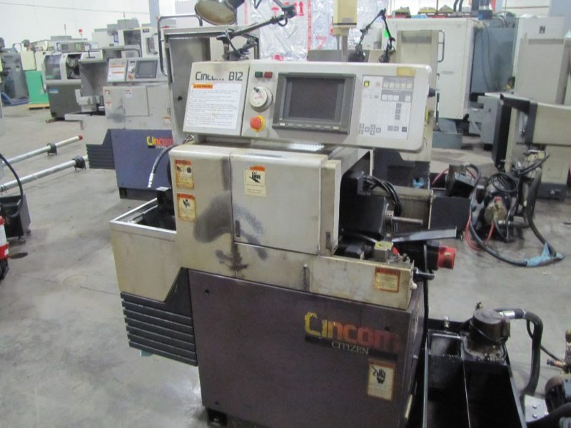 1995 Citizen Model B-12 Swiss Type Screw Machine - Image 6 of 8