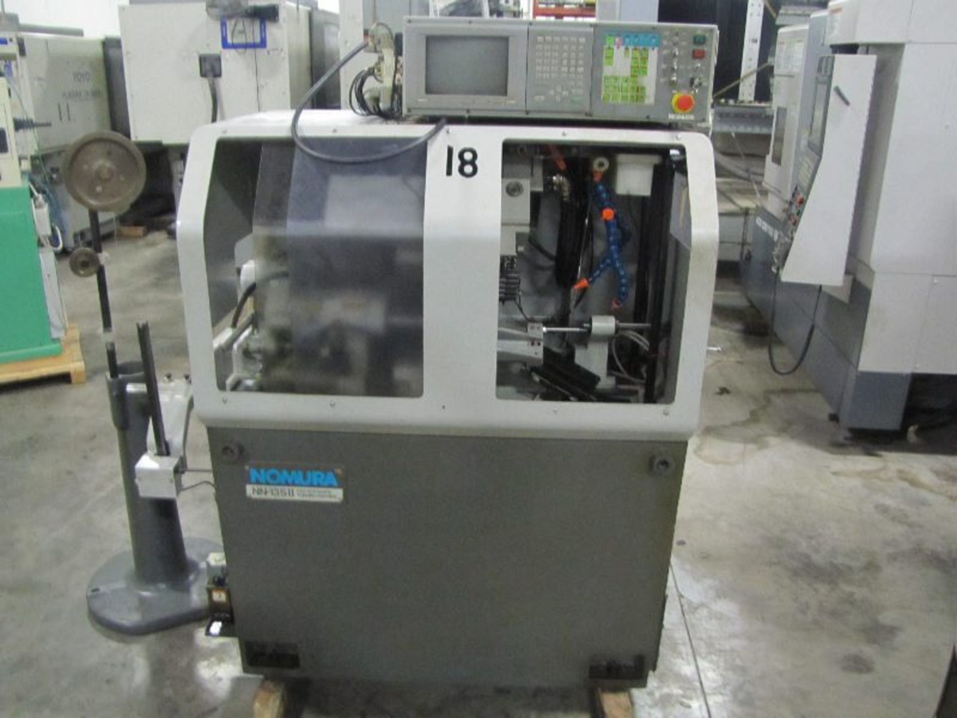 Nomura Model NN-13SII CNC Swiss Type Automatic Turning Machine