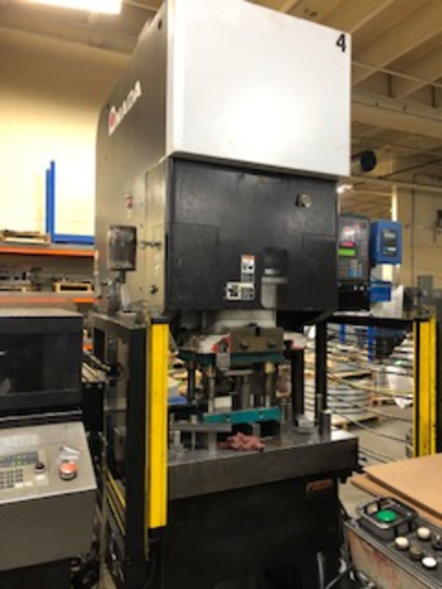 AMADA Model TPL60SI Gap Frame Press, Capacity 60 Metric