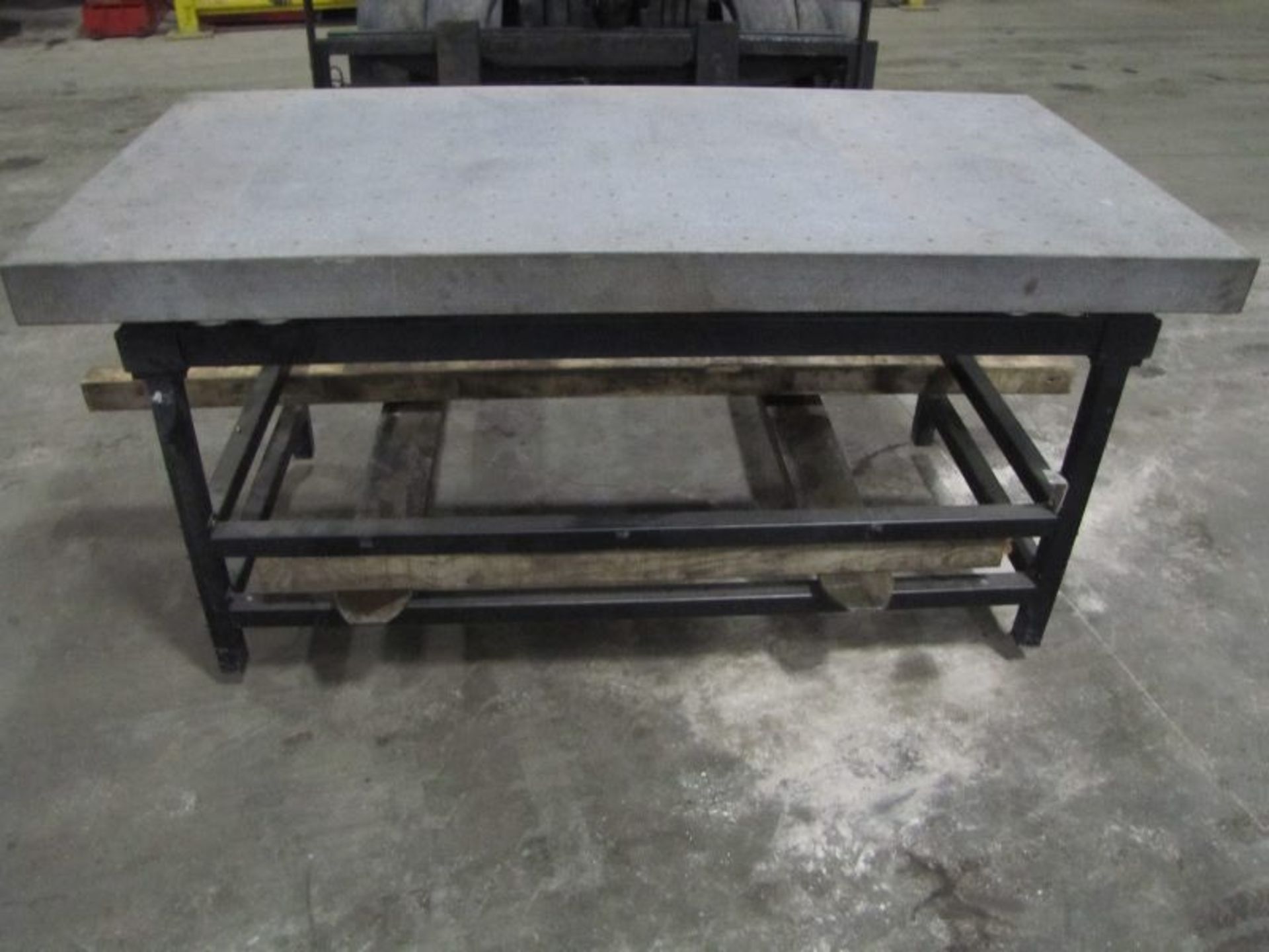 40” X 80” X 4” Granite Surface Plate on Stand