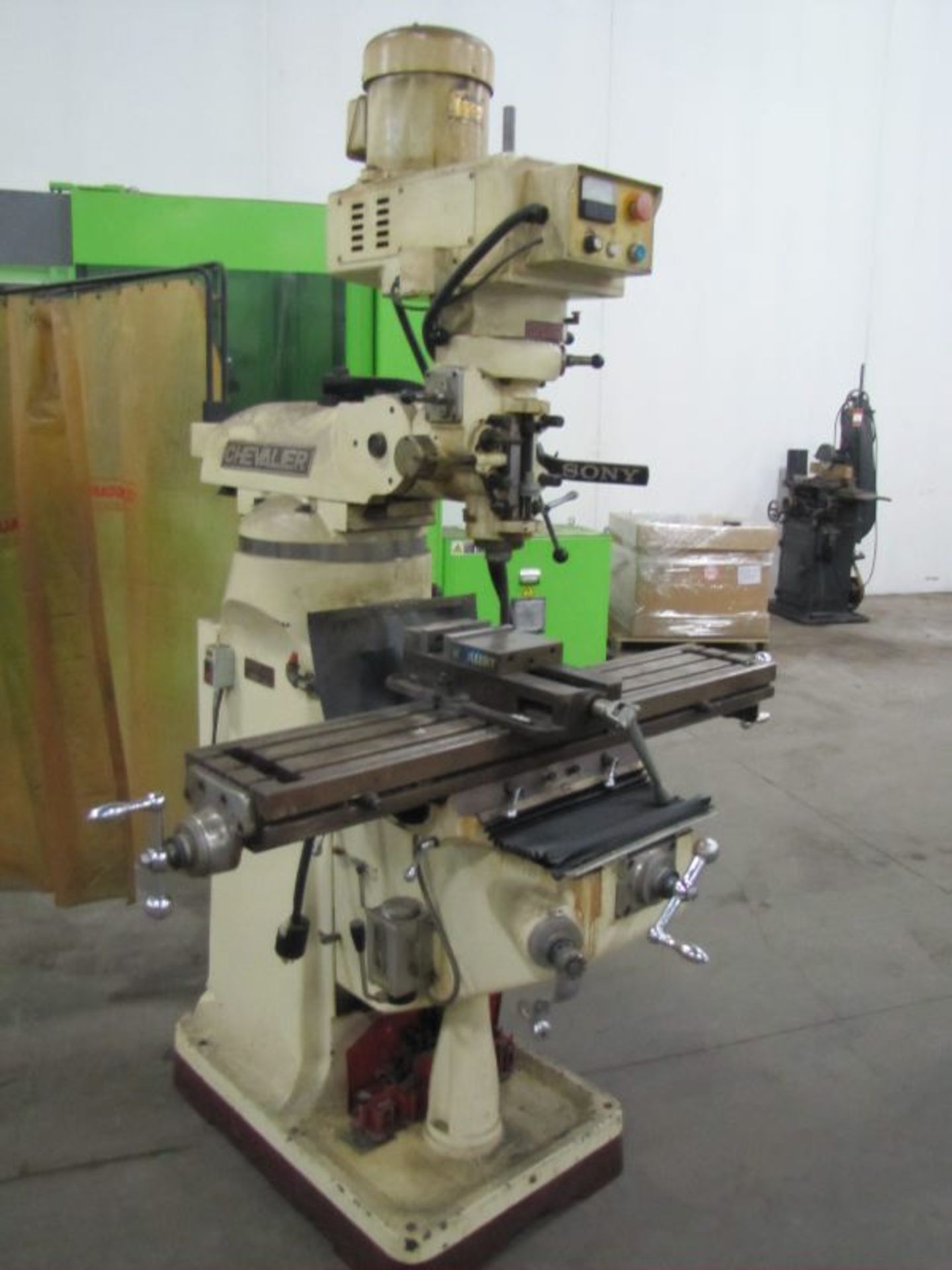 Chevalier Model FM-3FS Variable Speed Vertical Mill - Image 6 of 8