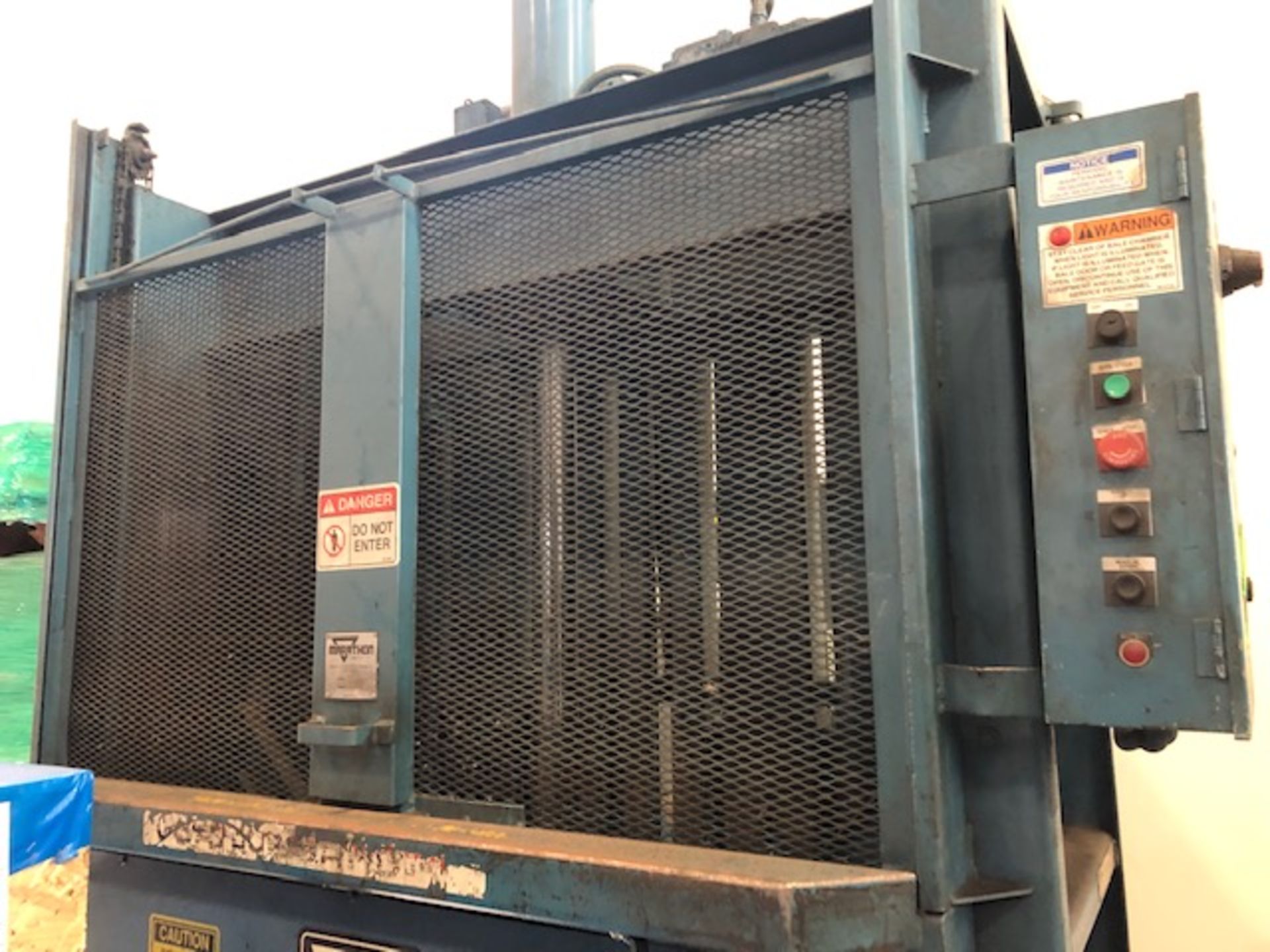 Marathon Model V-6030-HD-02 Vertical Baler, S/N: 134706 - Image 3 of 8