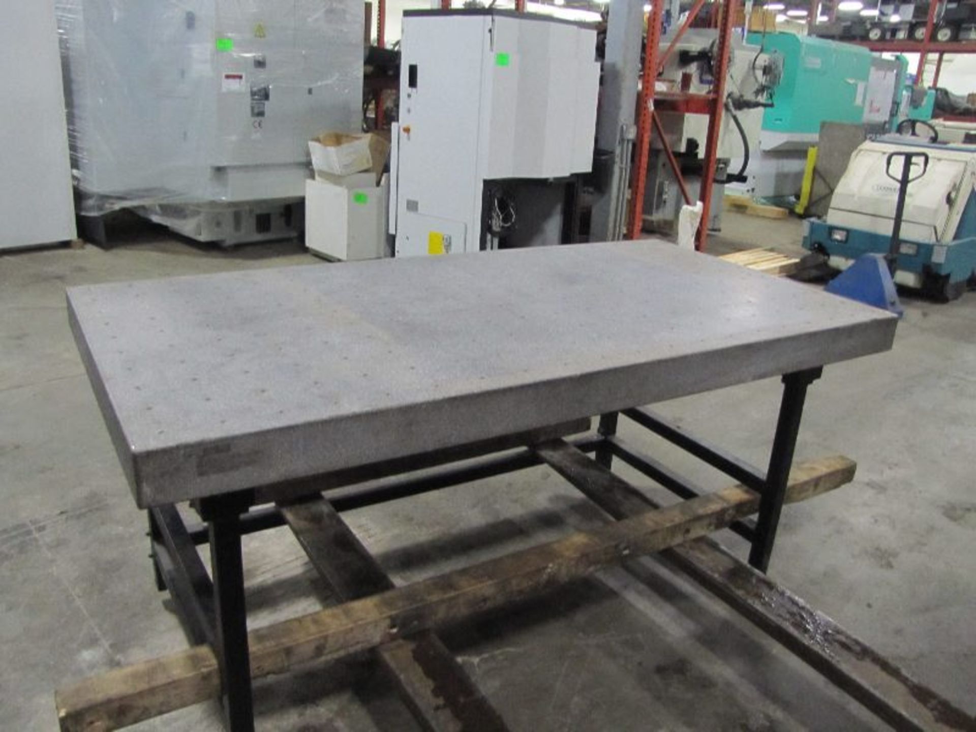 40” X 80” X 4” Granite Surface Plate on Stand - Image 3 of 5