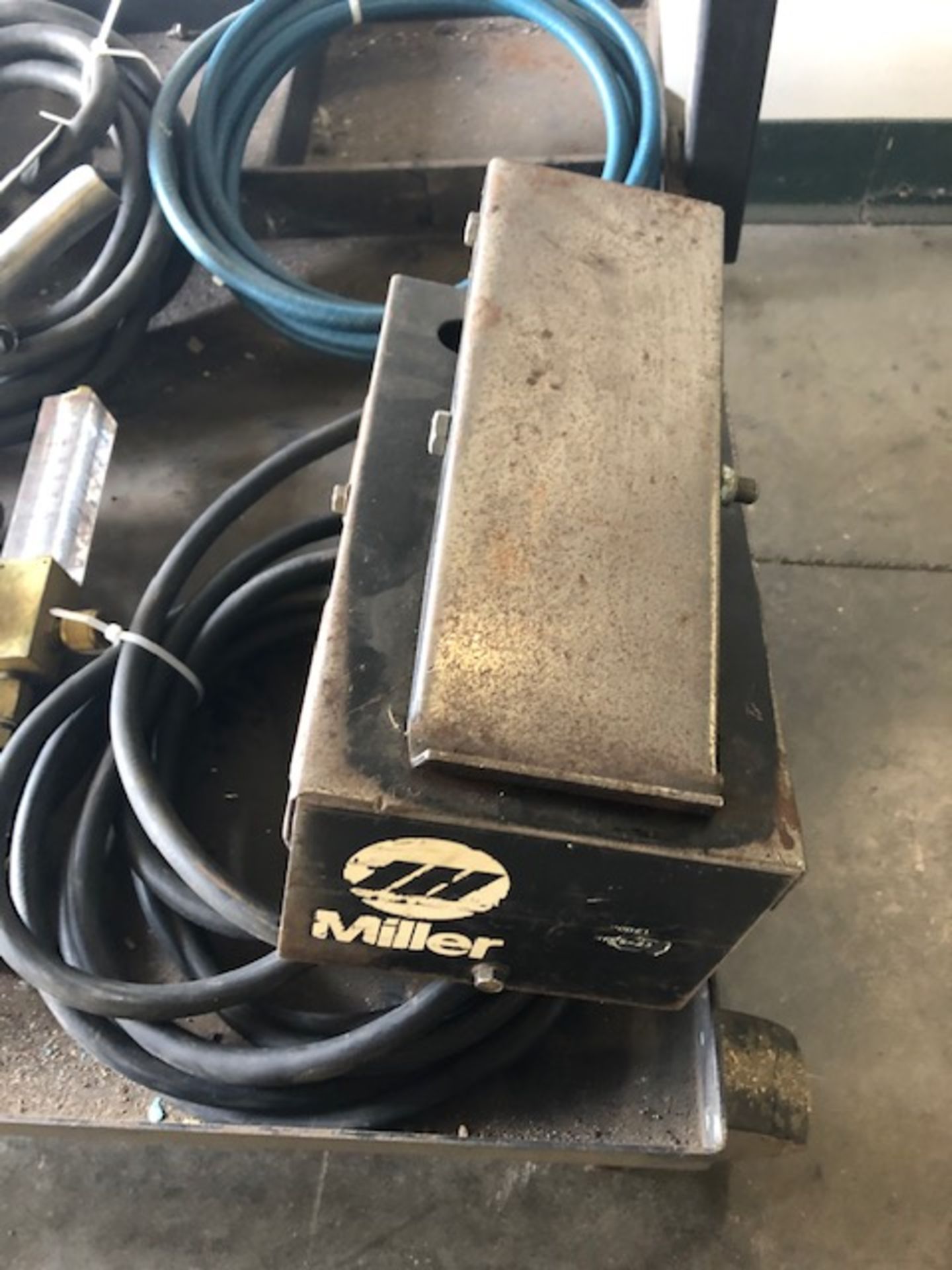 Rolling Welding Cart with Miller Model RFCS-23 Foot Pedal - Image 3 of 7