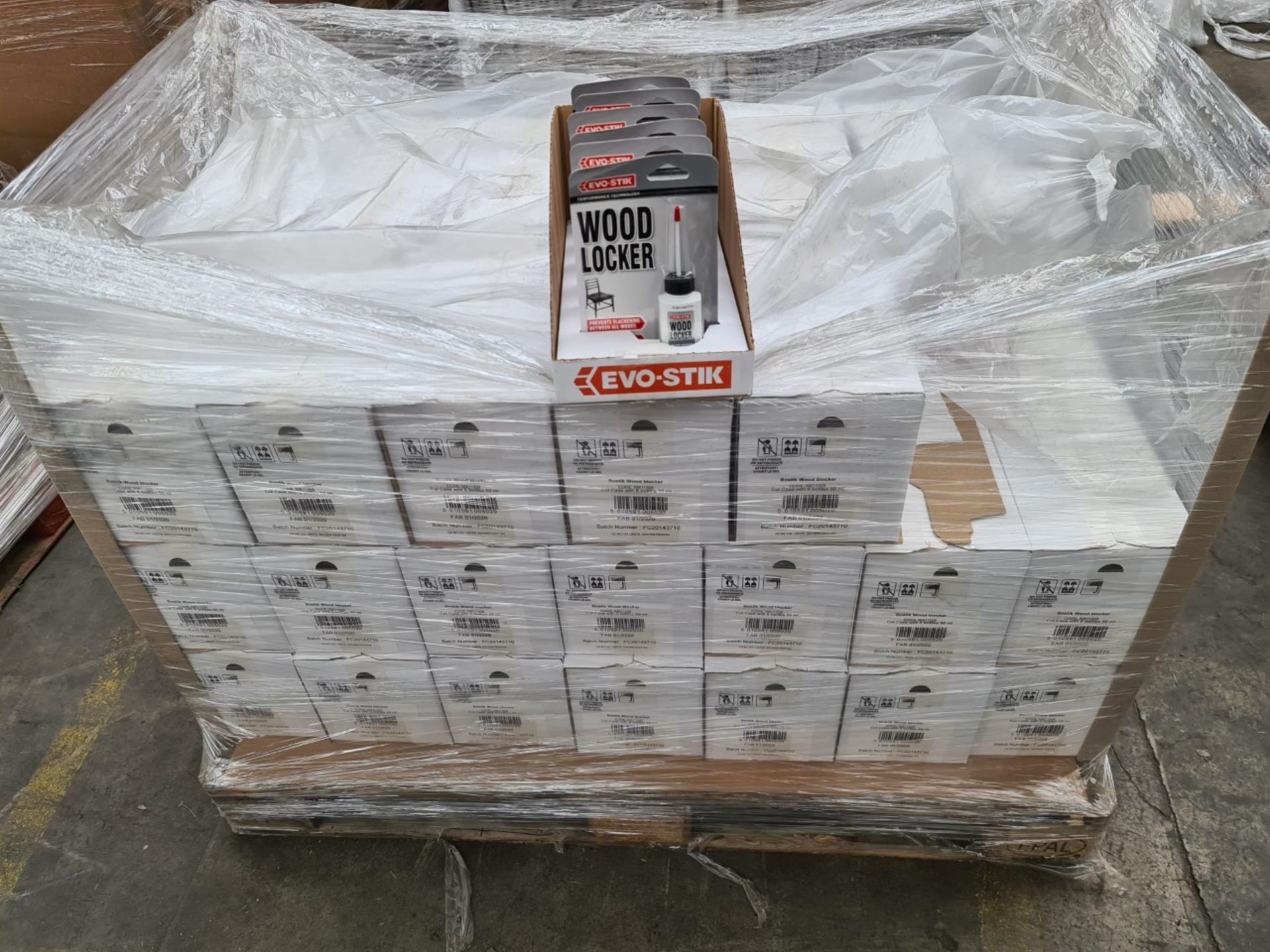 PALLET OF 264 x EVO-STIK WOOD LOCKER 50ML. RRP £9.99 EACH