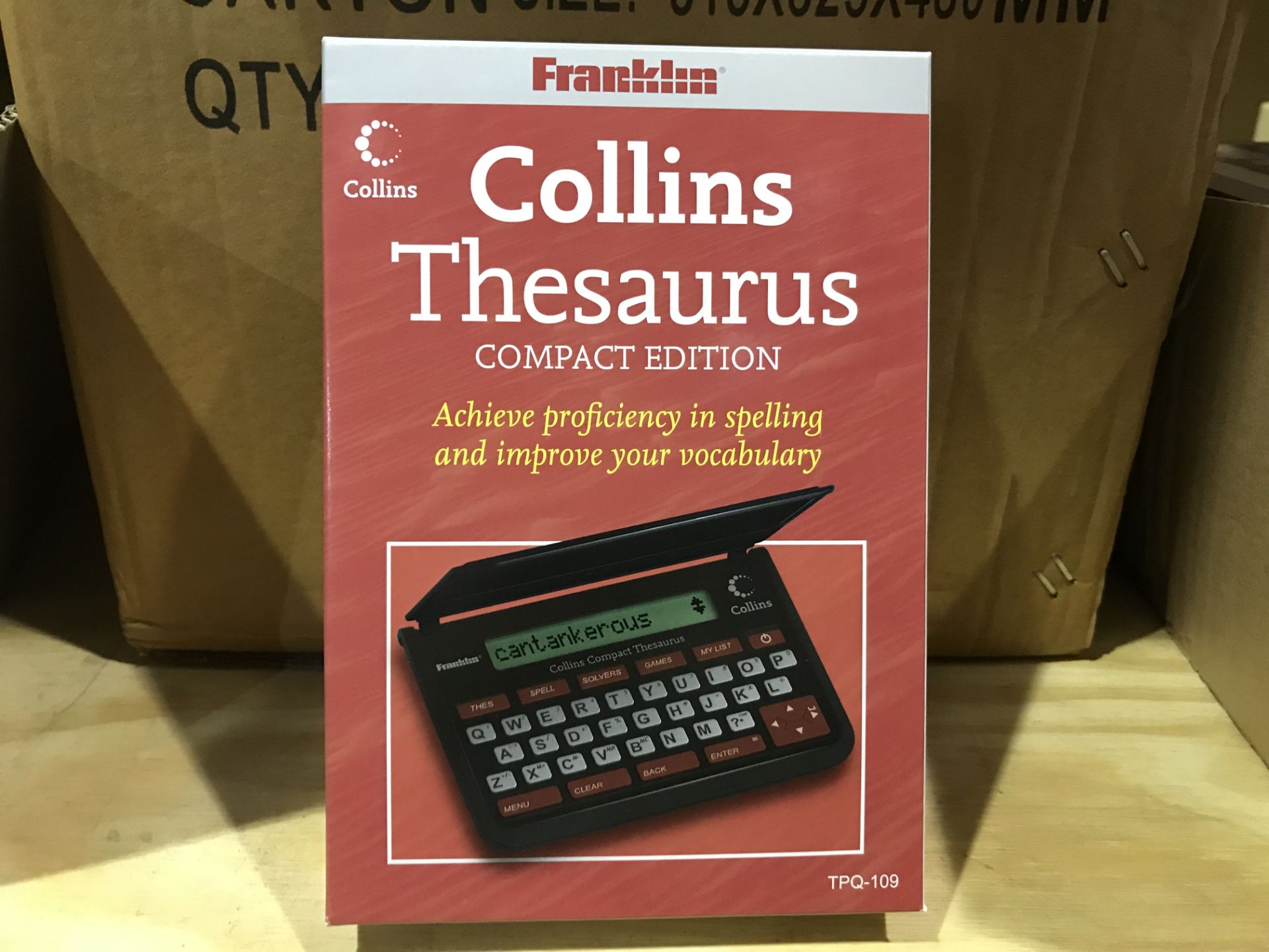 10 X FRANKLIN COLLINS THESAURUS COMPACT EDITION