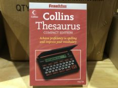 10 X FRANKLIN COLLINS THESAURUS COMPACT EDITION