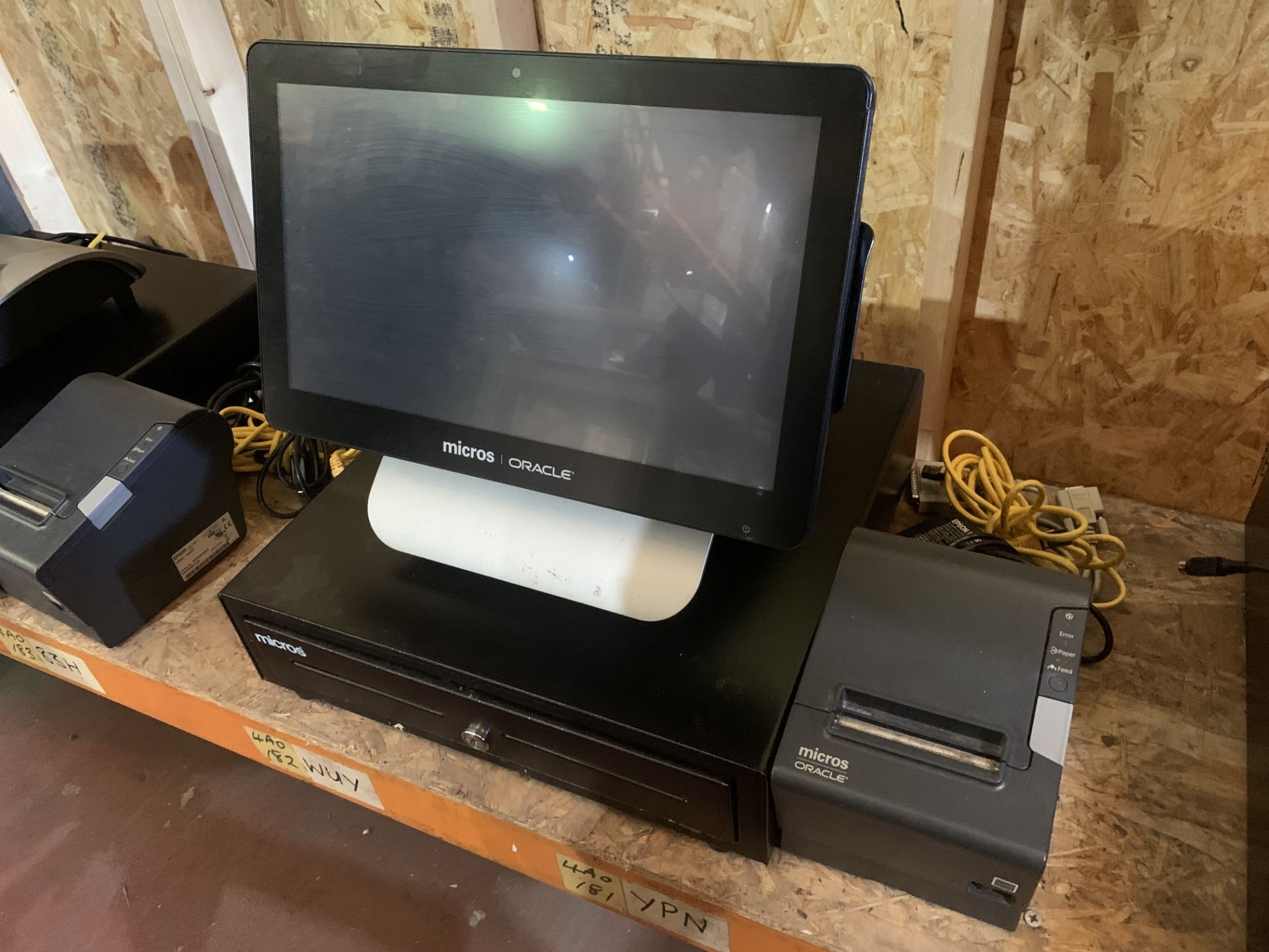 MICROS ORACLE RESTAURANT EPOS SYSTEM WITH TILL DRAWER, RECEIPT PRINTER