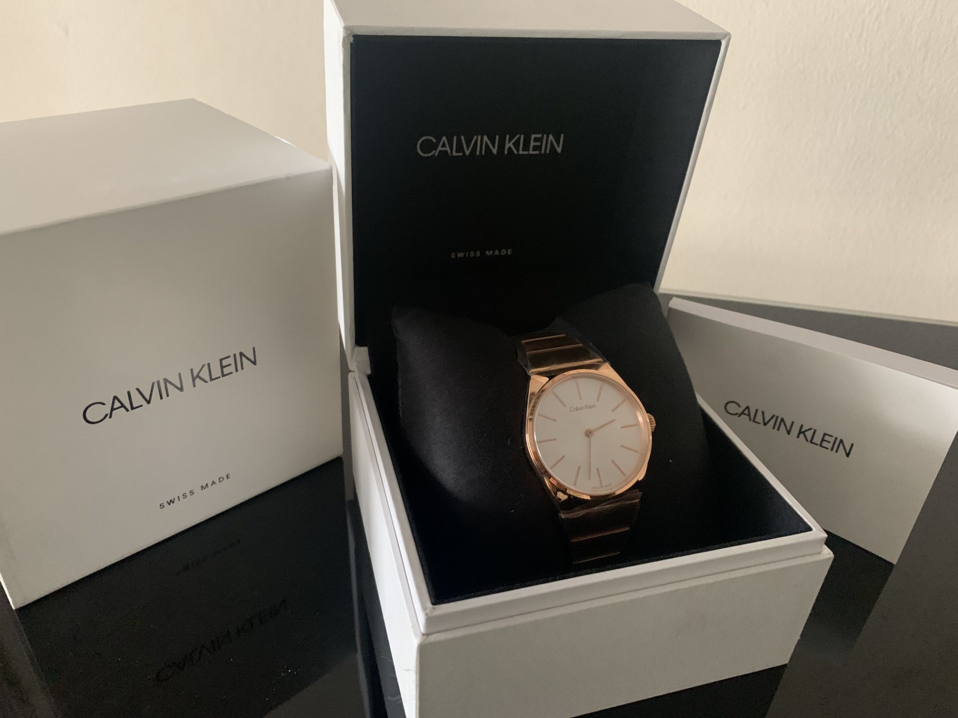 BRAND NEW RETAIL BOXED WOMENS CALVIN KLEIN WATCH RRP £279 - Image 2 of 2