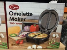 6 X BRAND NEW QUEST OMELETTE MAKERS 700 WATT