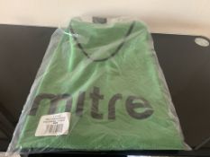 20 X MITRE PRO TRAINING BIBS SIZE XL - XXL