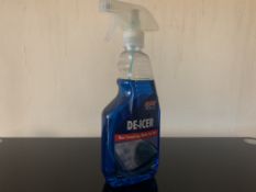 72 X BRAND NEW AUTOCARE 500ML DE-ICER