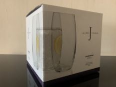 6 X BRAND NEW BOXES OF 4 JASPER CONRAN DAVENPORT HIBALLS RRP £25 EACH ( 550ML CRYSTAL GLASS