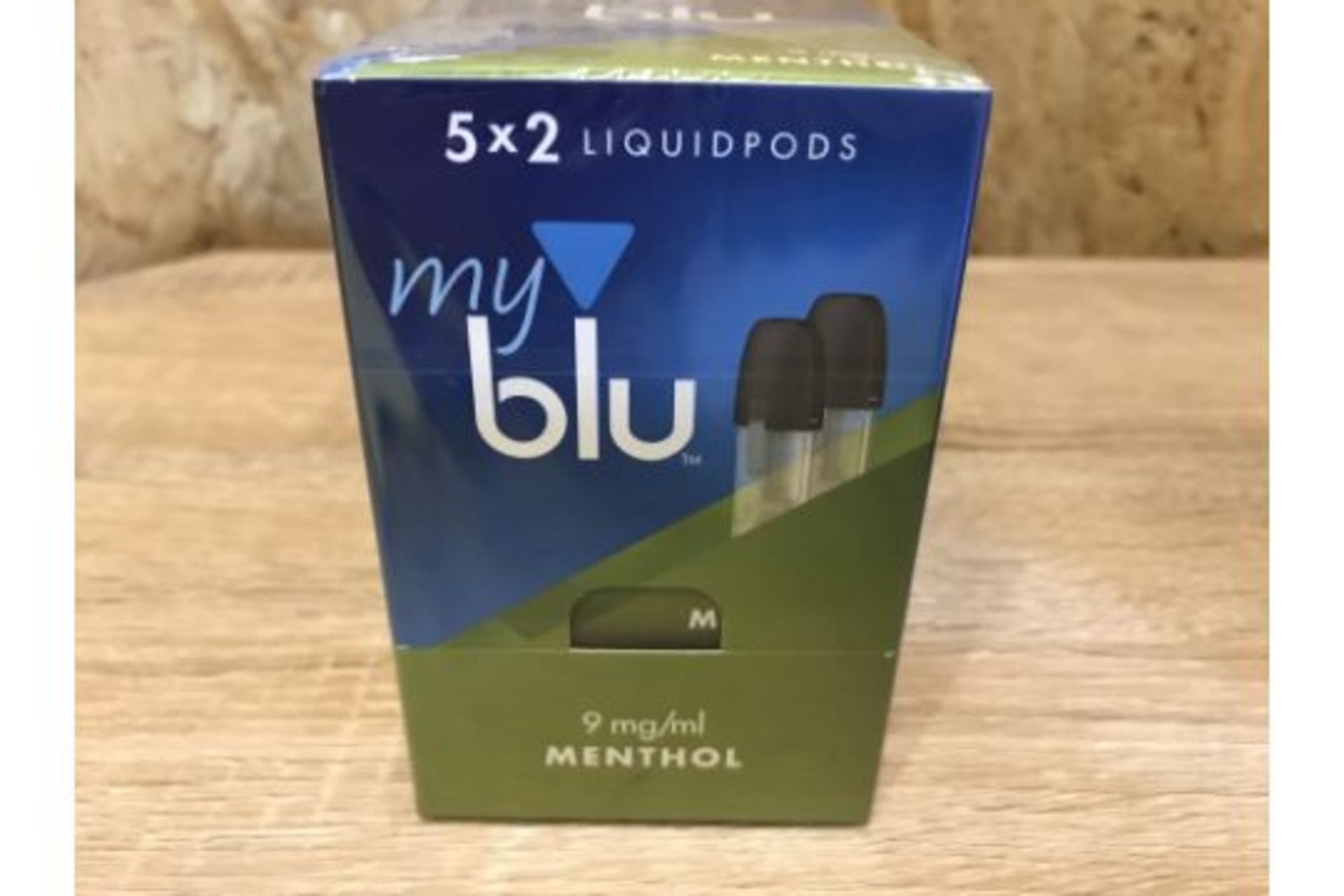 360 x New Sealed MyBlu Liquidpods MENTHOL 2 Pack 9MG Pod System - Vape