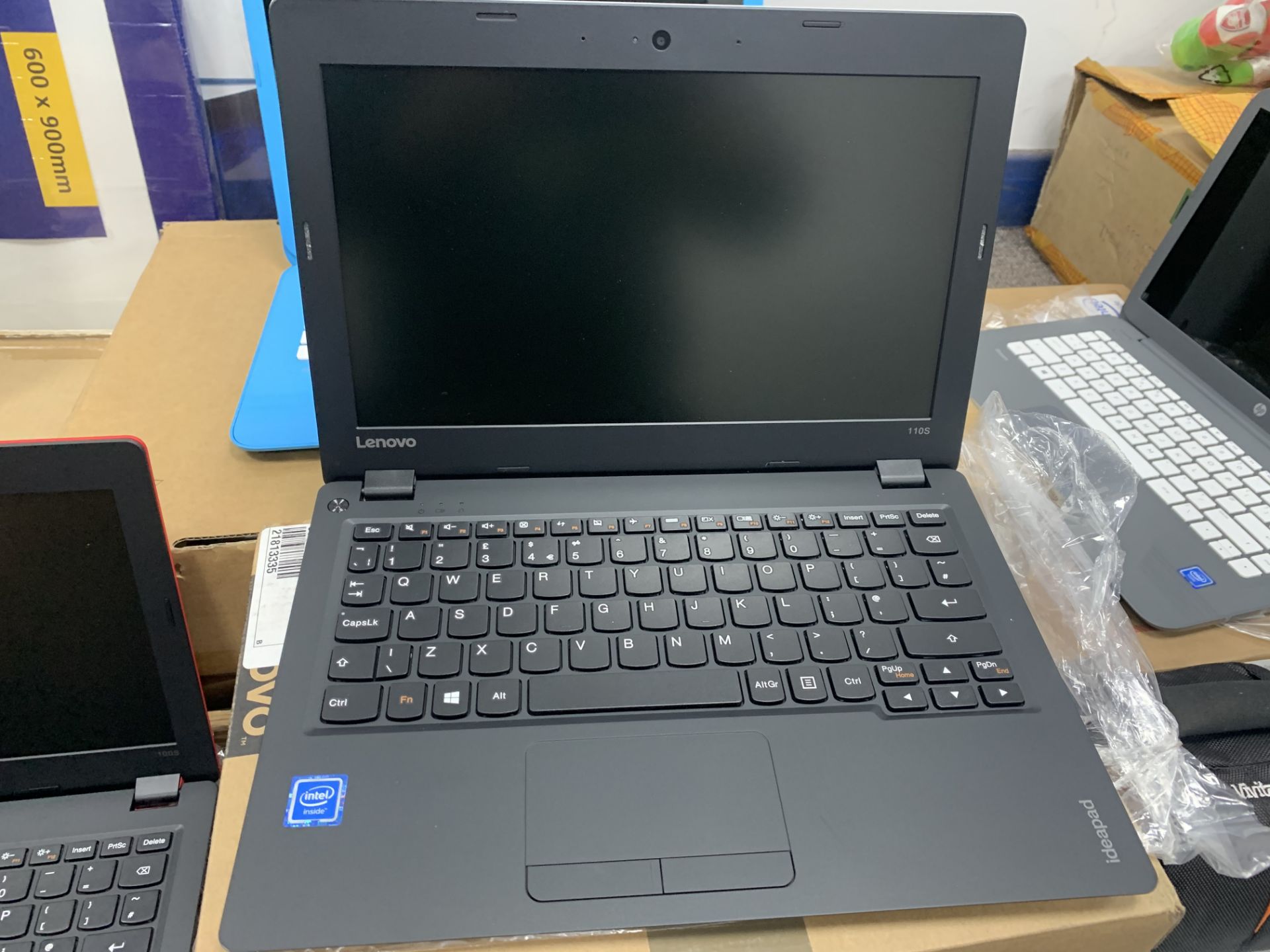 SILVER LENOVO LAPTOP WITH CHARGER ( B GRADE )