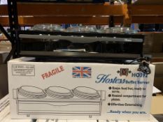 2 X BRAND NEW HOSTESS BUFFET SERVERS