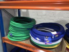 40 X BRAND NEW BIKE TYRES IN VARIOUS SIZES AND COLOURS