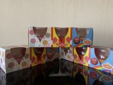 12 X BRAND NEW SWIZZLES 3 JAR CANDLE SETS INCLUDING LOVE HEARTS, DRUMSTICK AND RAINBOW DROPS