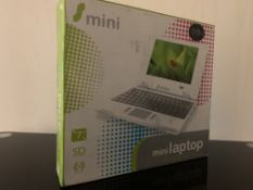 10 X PORTABLE MINI LAPTOPS ( PLEASE NOTE THESE ITEMS ARE RETURNS )