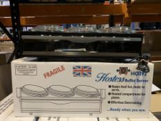 2 X BRAND NEW HOSTESS BUFFET SERVERS