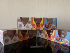 12 X BRAND NEW SWIZZLES 3 JAR CANDLE SETS INCLUDING LOVE HEARTS, DRUMSTICK AND RAINBOW DROPS