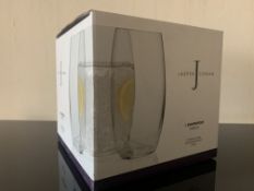 6 X BRAND NEW BOXES OF 4 JASPER CONRAN DAVENPORT HIBALLS RRP £25 EACH ( 550ML CRYSTAL GLASS