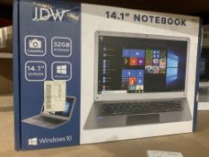 JDW 14.1" NOTEBOOK ( B GRADE )