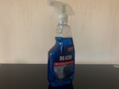 72 X BRAND NEW AUTOCARE 500ML DE-ICER