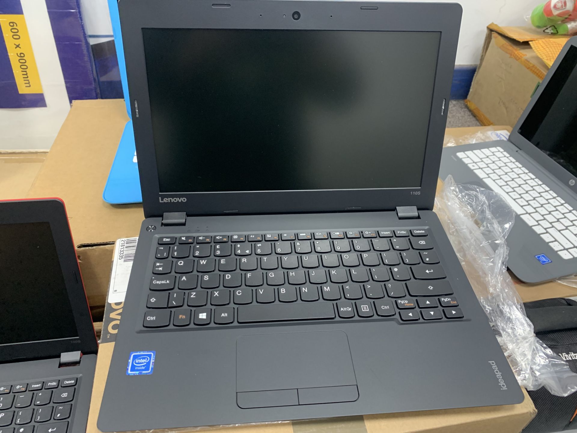 SILVER LENOVO LAPTOP WITH CHARGER ( B GRADE )